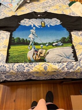 Godspeed Men’s Black Golf Tee Size XL
